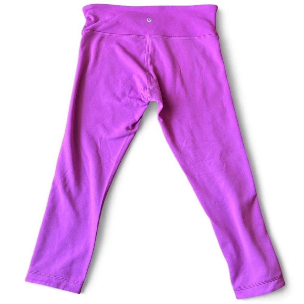 Lululemon Capri Leggings Women’s Purple Pink | Athletic Yoga Gym Pants